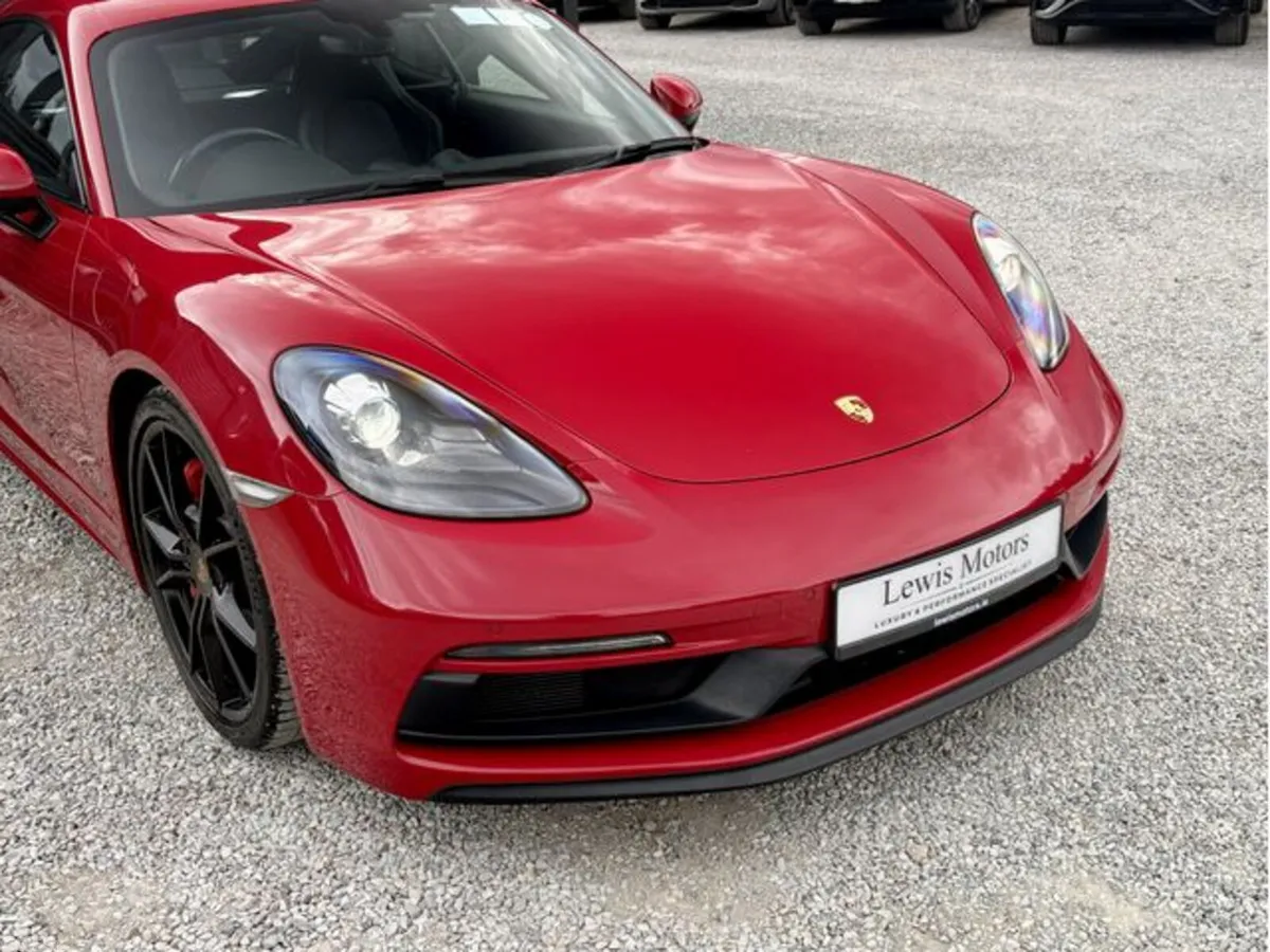 Porsche Cayman Coupe, Petrol, 2021, Red