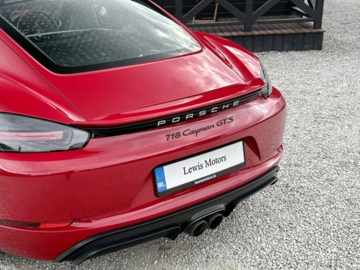 Porsche Cayman Coupe, Petrol, 2021, Red