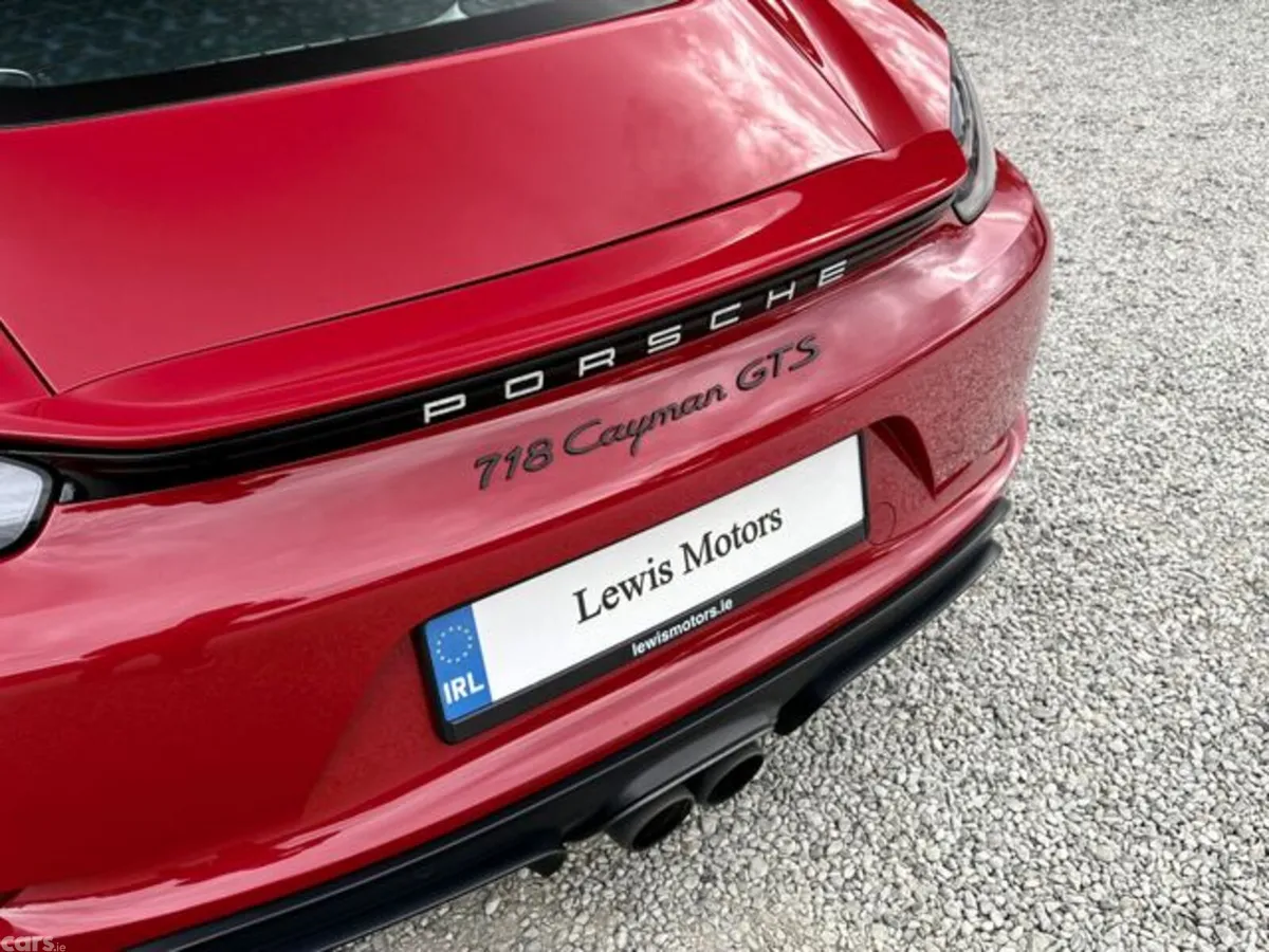 Porsche Cayman Coupe, Petrol, 2021, Red