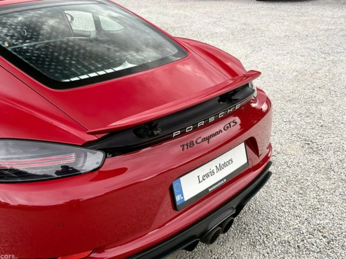 Porsche Cayman Coupe, Petrol, 2021, Red