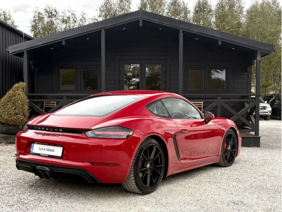 Porsche Cayman Coupe, Petrol, 2021, Red
