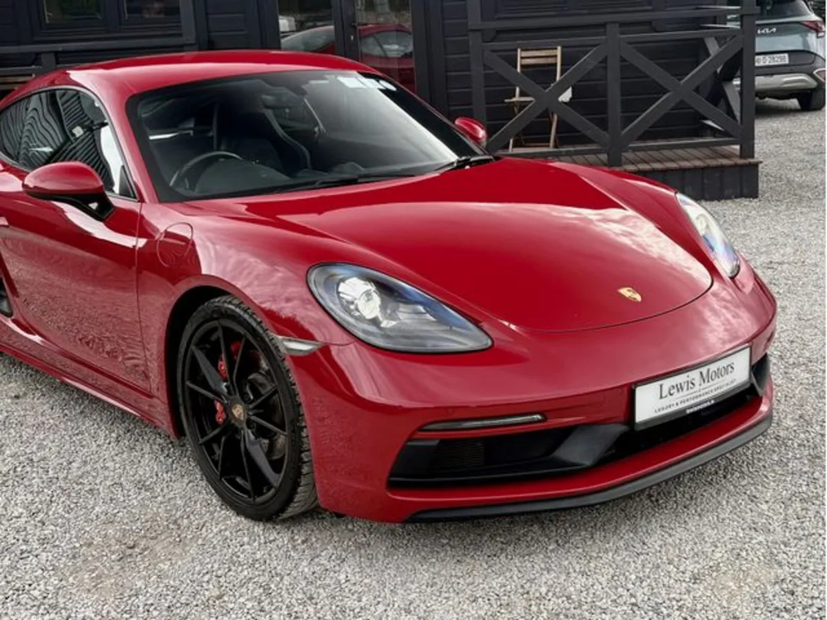 Porsche Cayman Coupe, Petrol, 2021, Red
