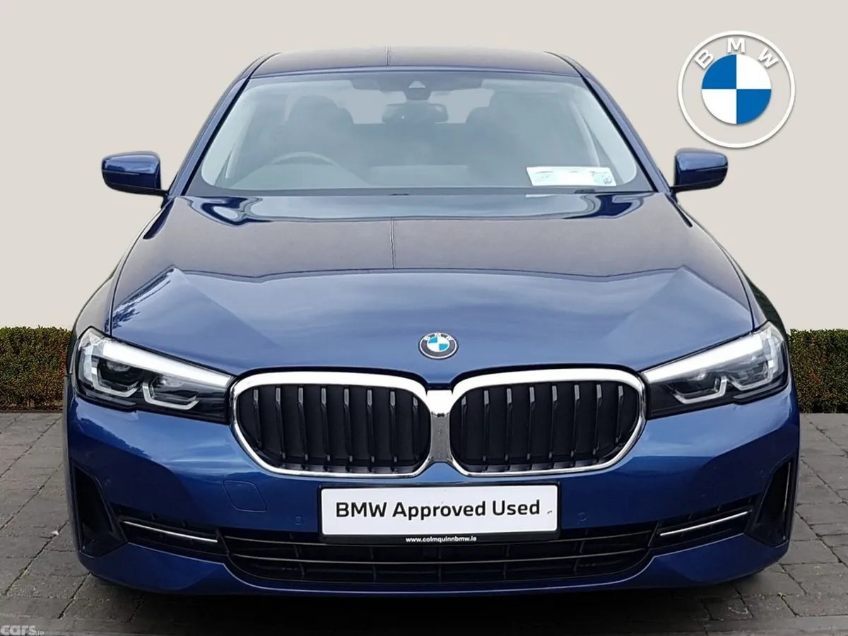 BMW 5-Series Saloon, Diesel, 2022, Blue