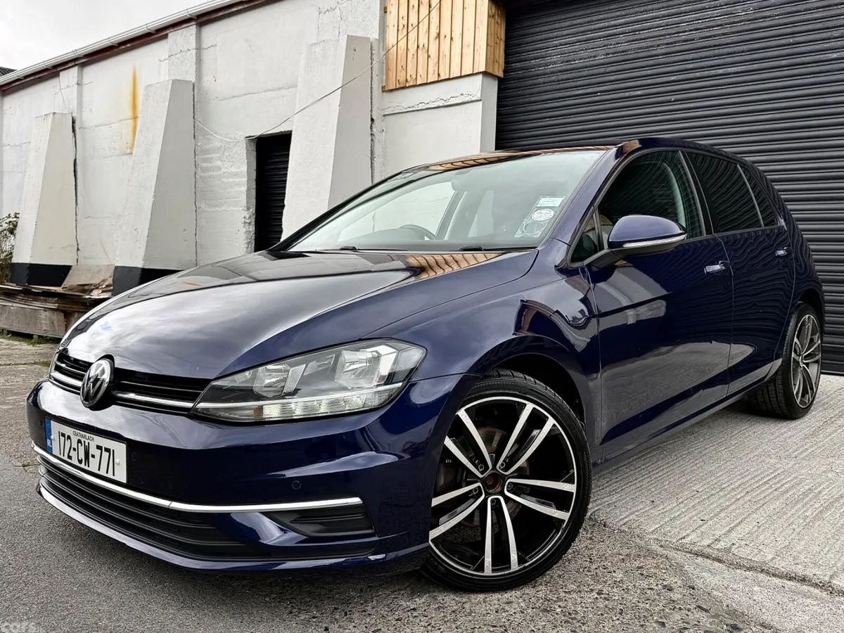 Volkswagen Golf Hatchback, Diesel, 2017, Blue