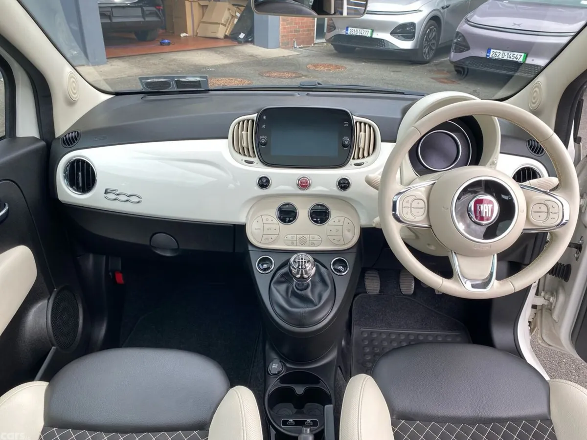 Fiat 500 Hatchback, Petrol, 2021, White