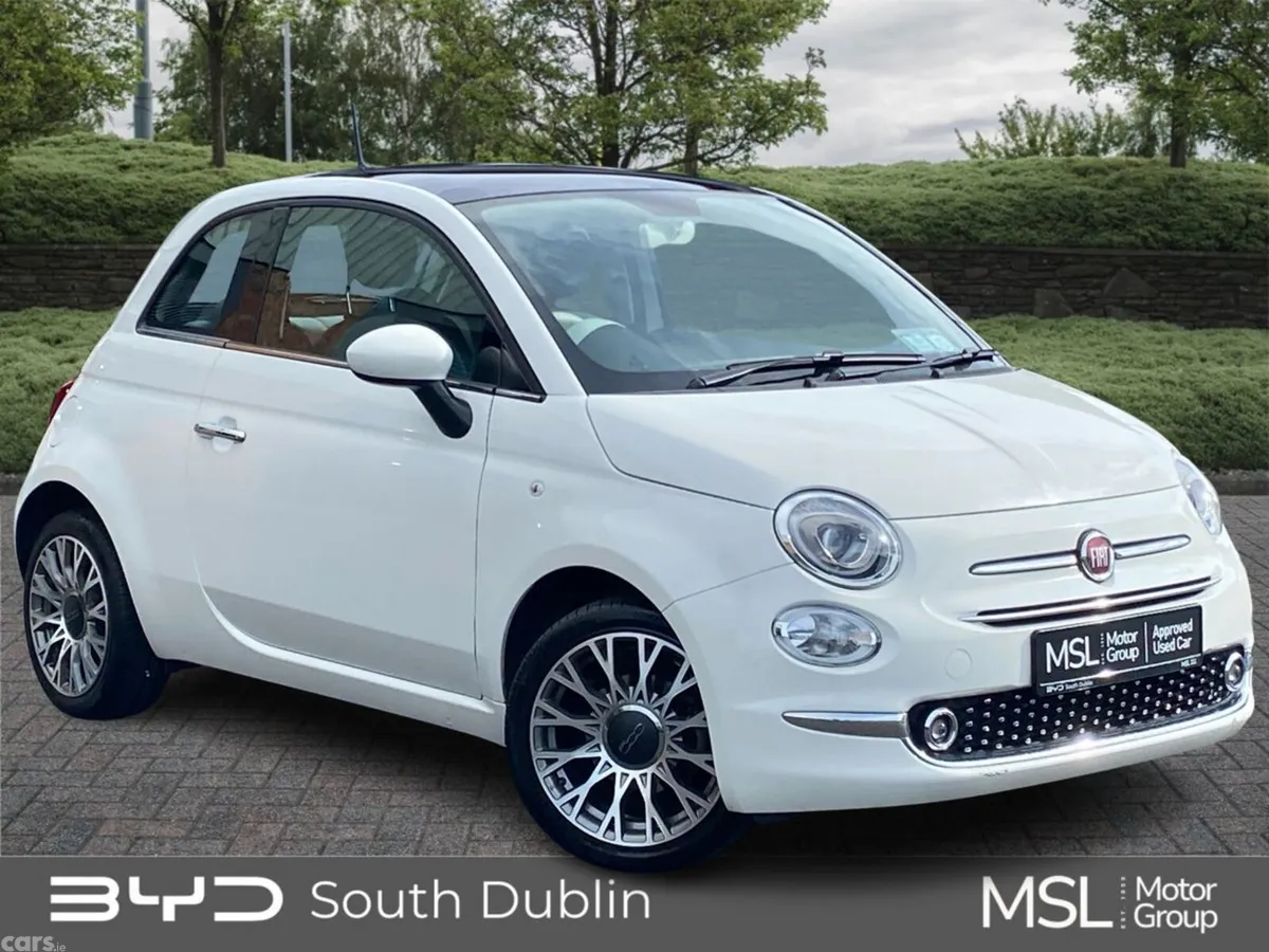 Fiat 500 Hatchback, Petrol, 2021, White