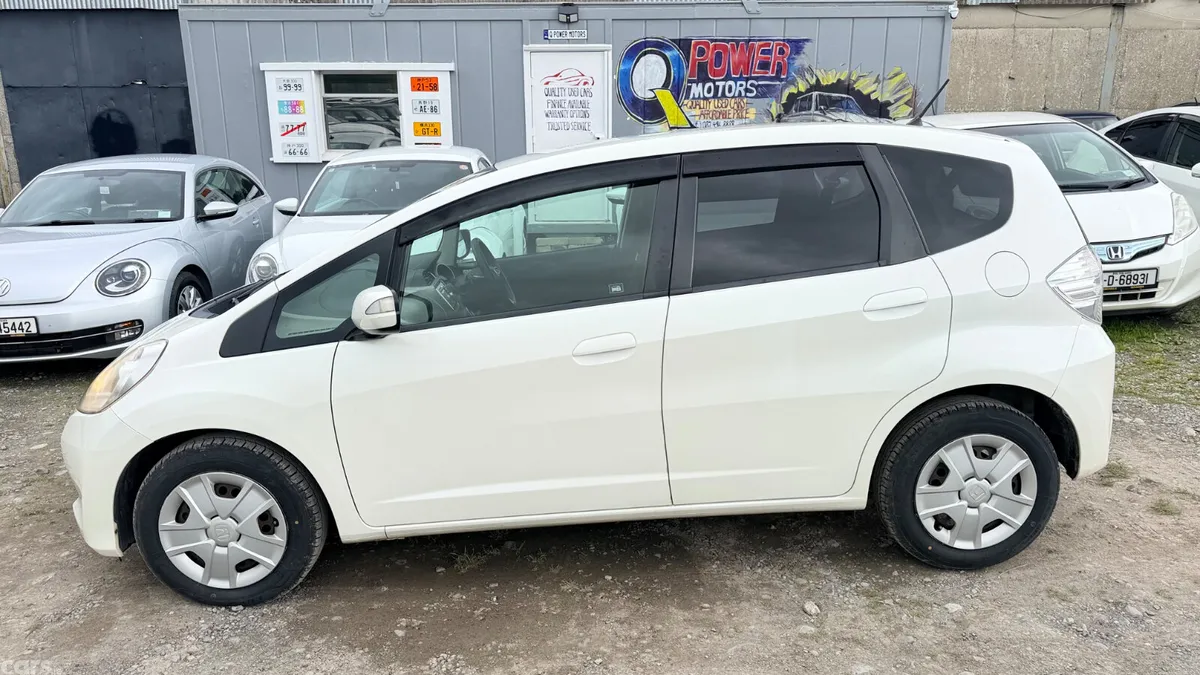 Honda Fit Hatchback, Petrol Hybrid, 2012, White