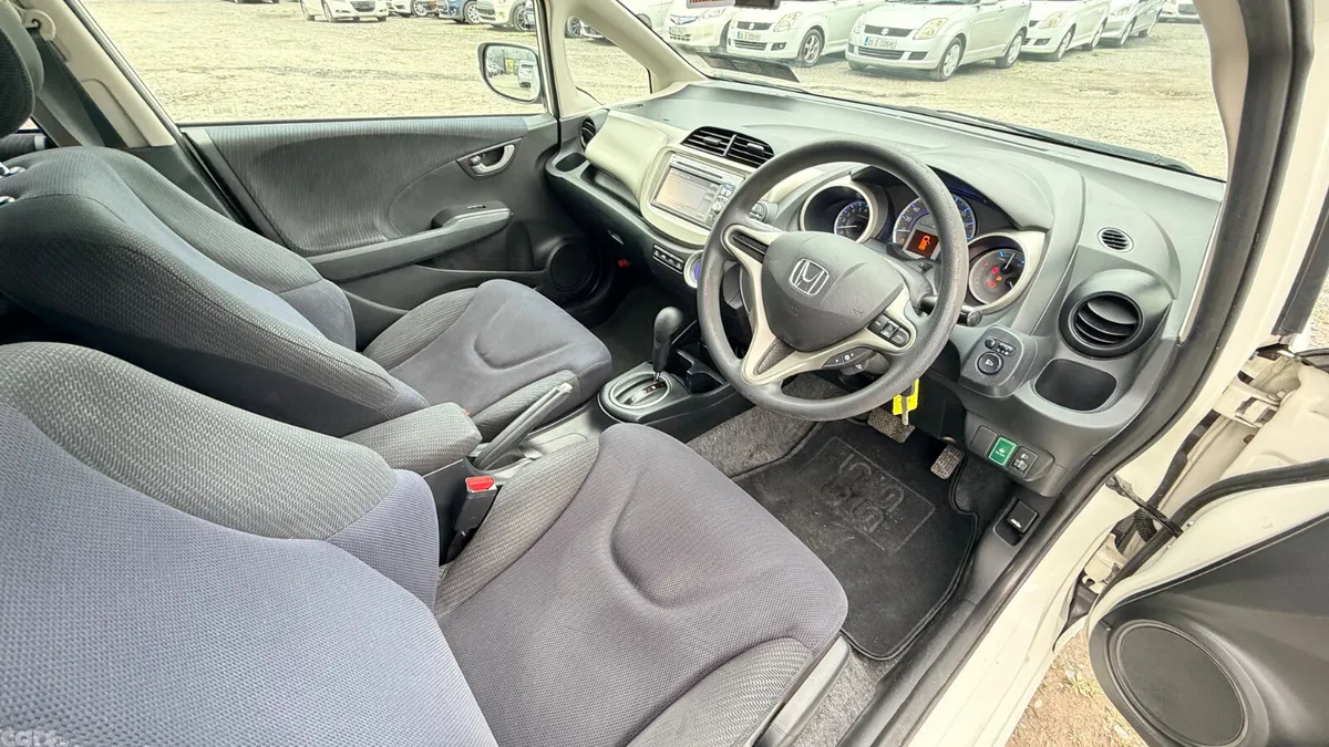 Honda Fit Hatchback, Petrol Hybrid, 2012, White