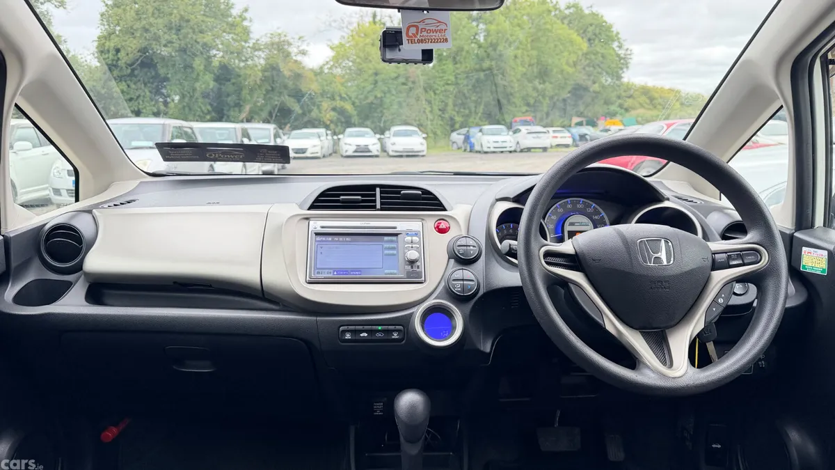Honda Fit Hatchback, Petrol Hybrid, 2012, White