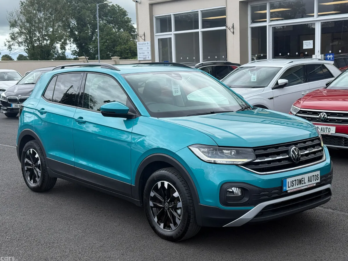 Volkswagen T-Cross MPV, Petrol, 2023, Green