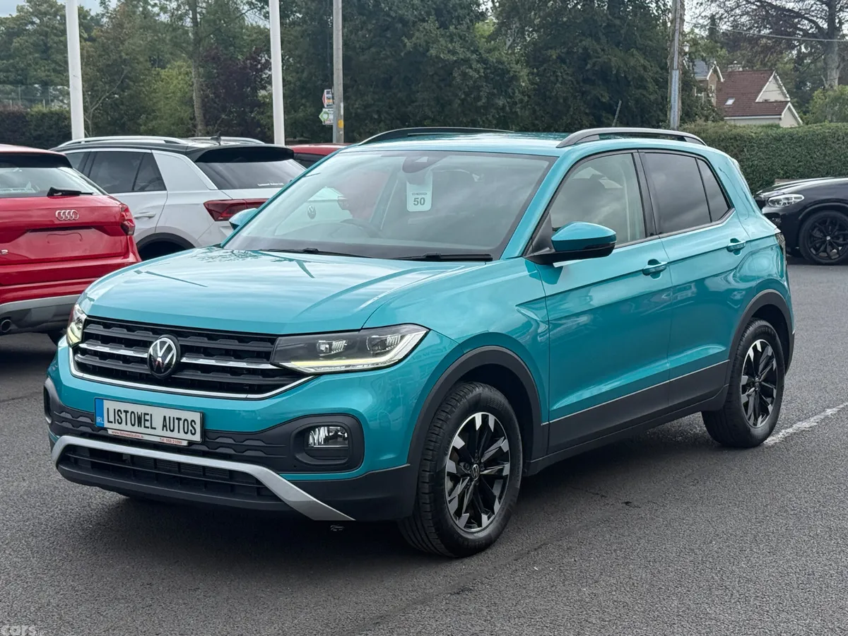 Volkswagen T-Cross MPV, Petrol, 2023, Green