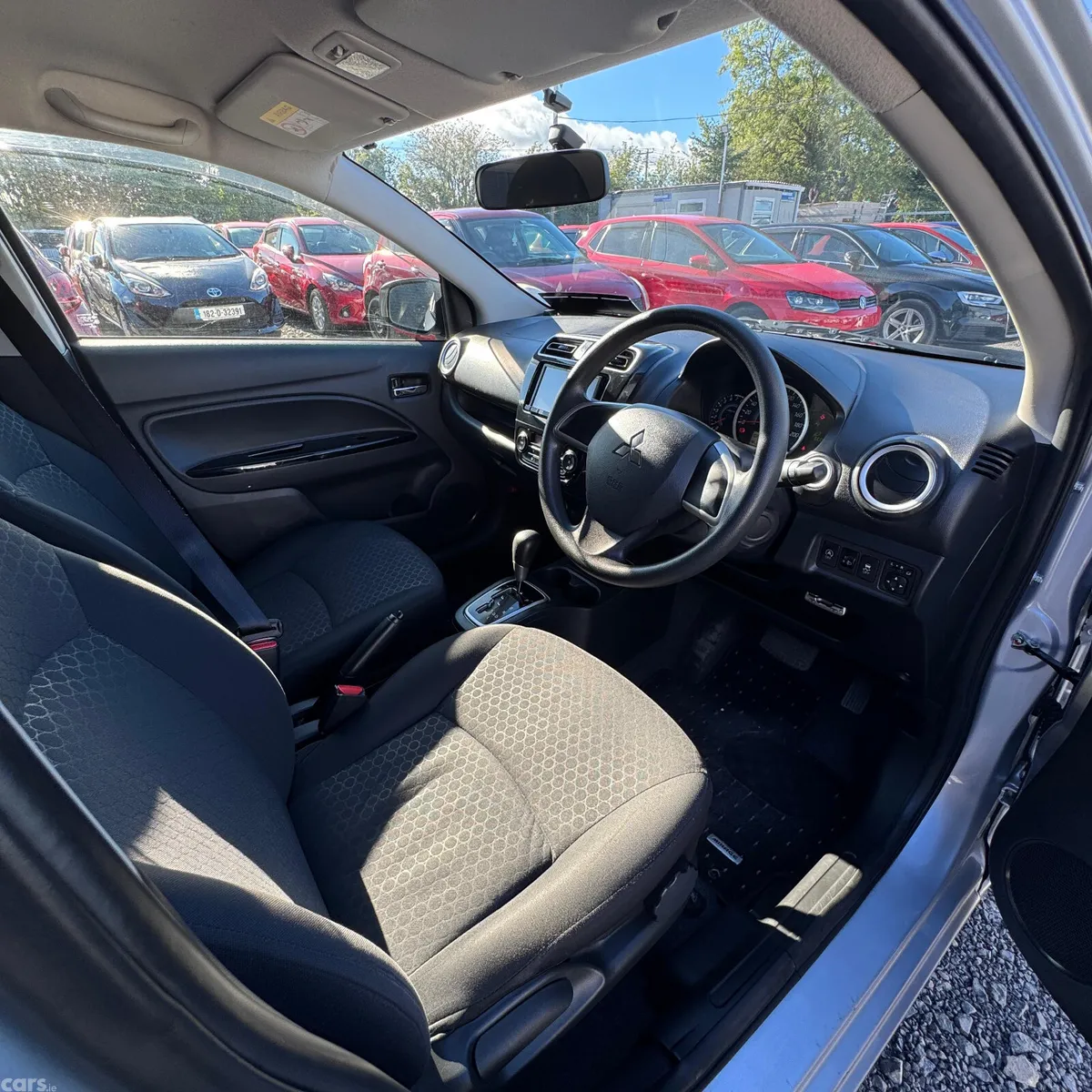 Mitsubishi Mirage Hatchback, Petrol, 2015, Silver
