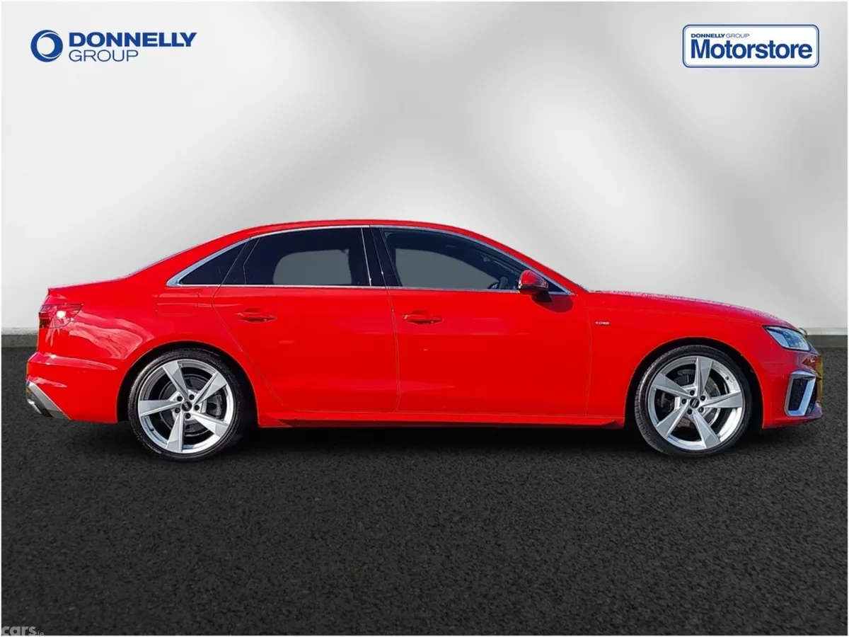 Audi A4 Saloon, Petrol, 2024, Red