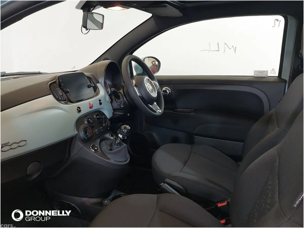 Fiat 500 Hatchback, Petrol, 2024, Green