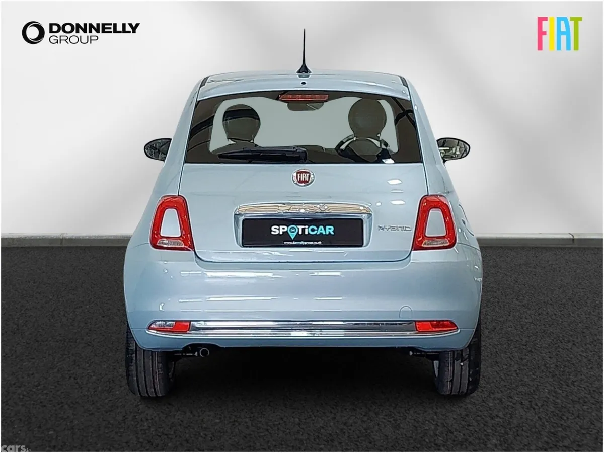 Fiat 500 Hatchback, Petrol, 2024, Green