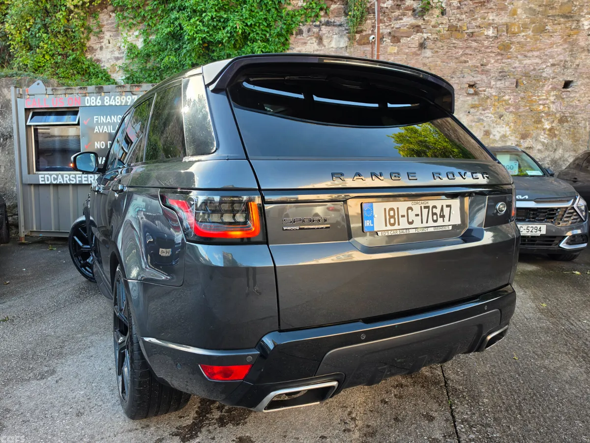 Land Rover Range Rover Sport SUV, Petrol Plug-in Hybrid, 2018, Black