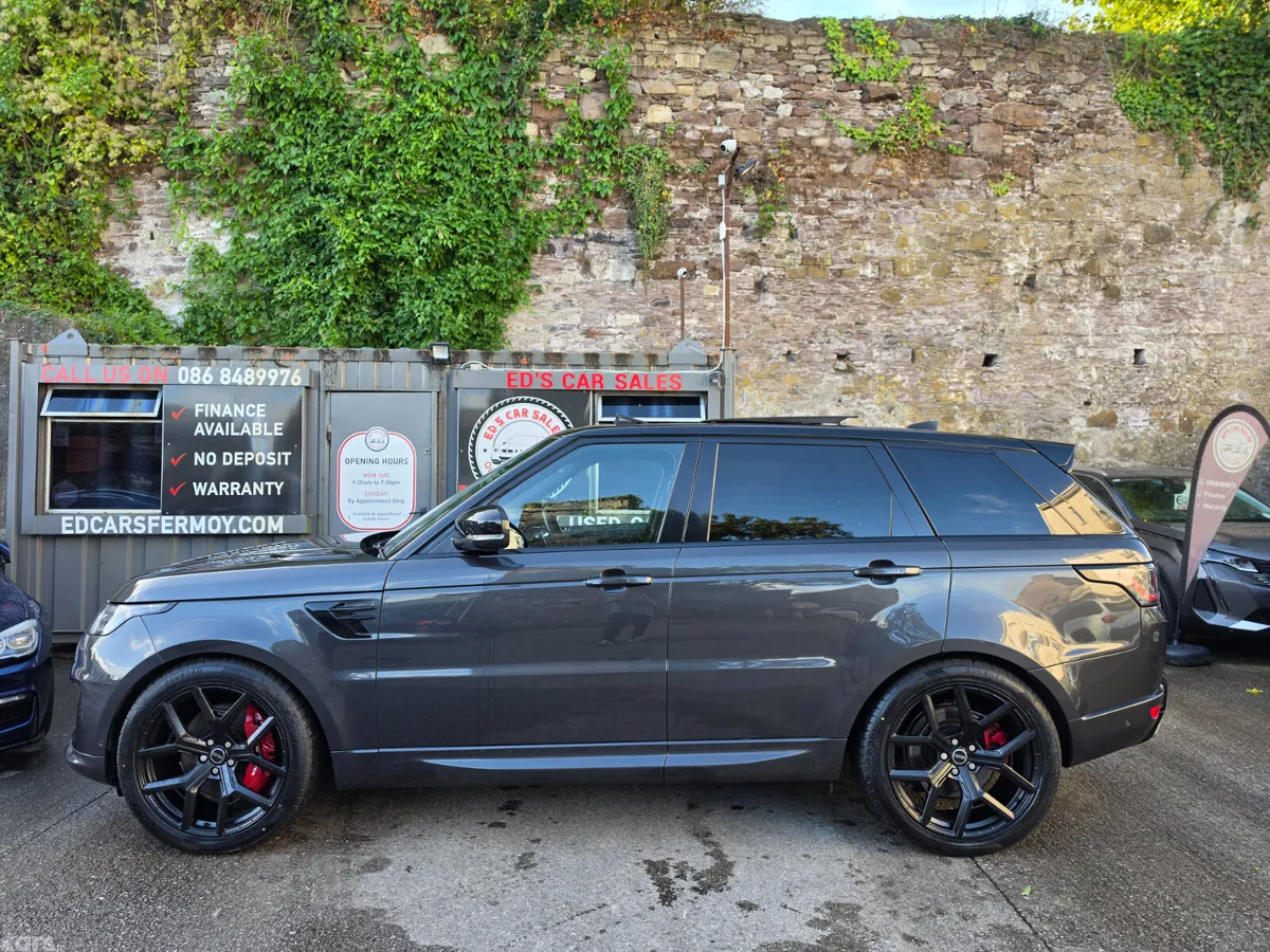 Land Rover Range Rover Sport SUV, Petrol Plug-in Hybrid, 2018, Black