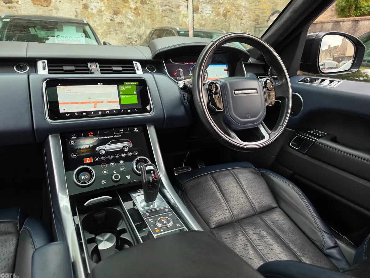 Land Rover Range Rover Sport SUV, Petrol Plug-in Hybrid, 2018, Black