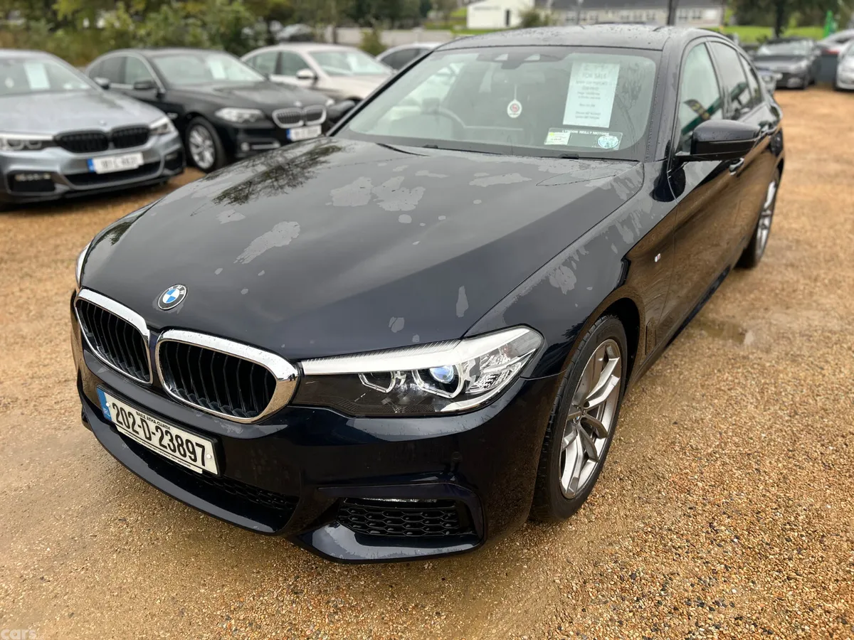 BMW 5-Series Saloon, Diesel, 2020, Black