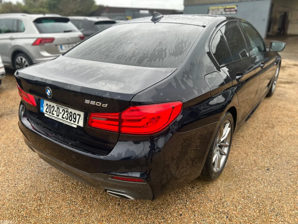 BMW 5-Series Saloon, Diesel, 2020, Black