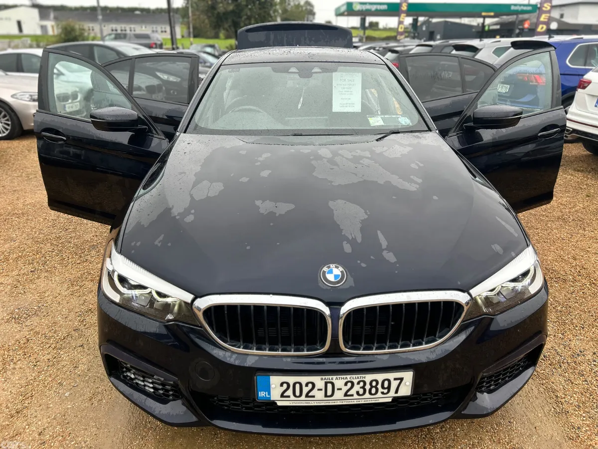 BMW 5-Series Saloon, Diesel, 2020, Black