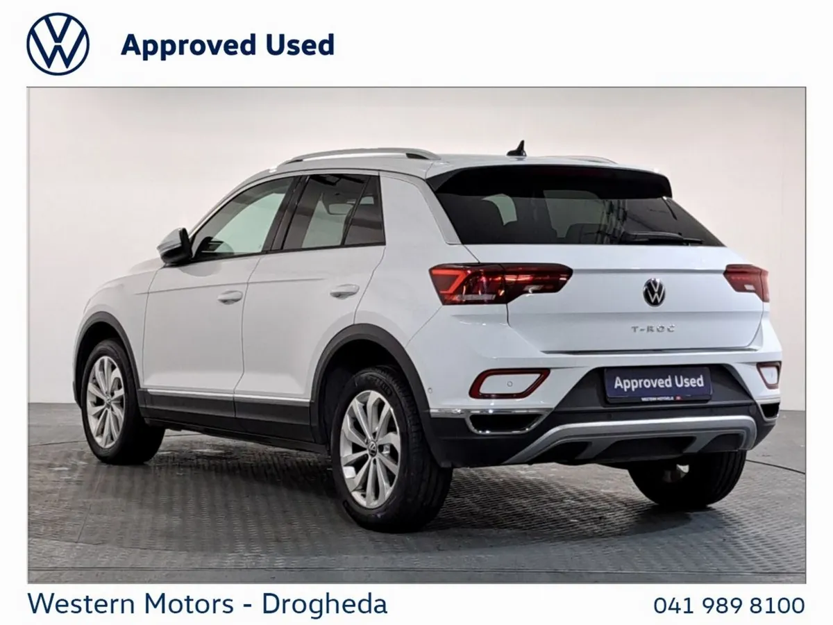 Volkswagen T-Roc SUV, Diesel, 2023, White