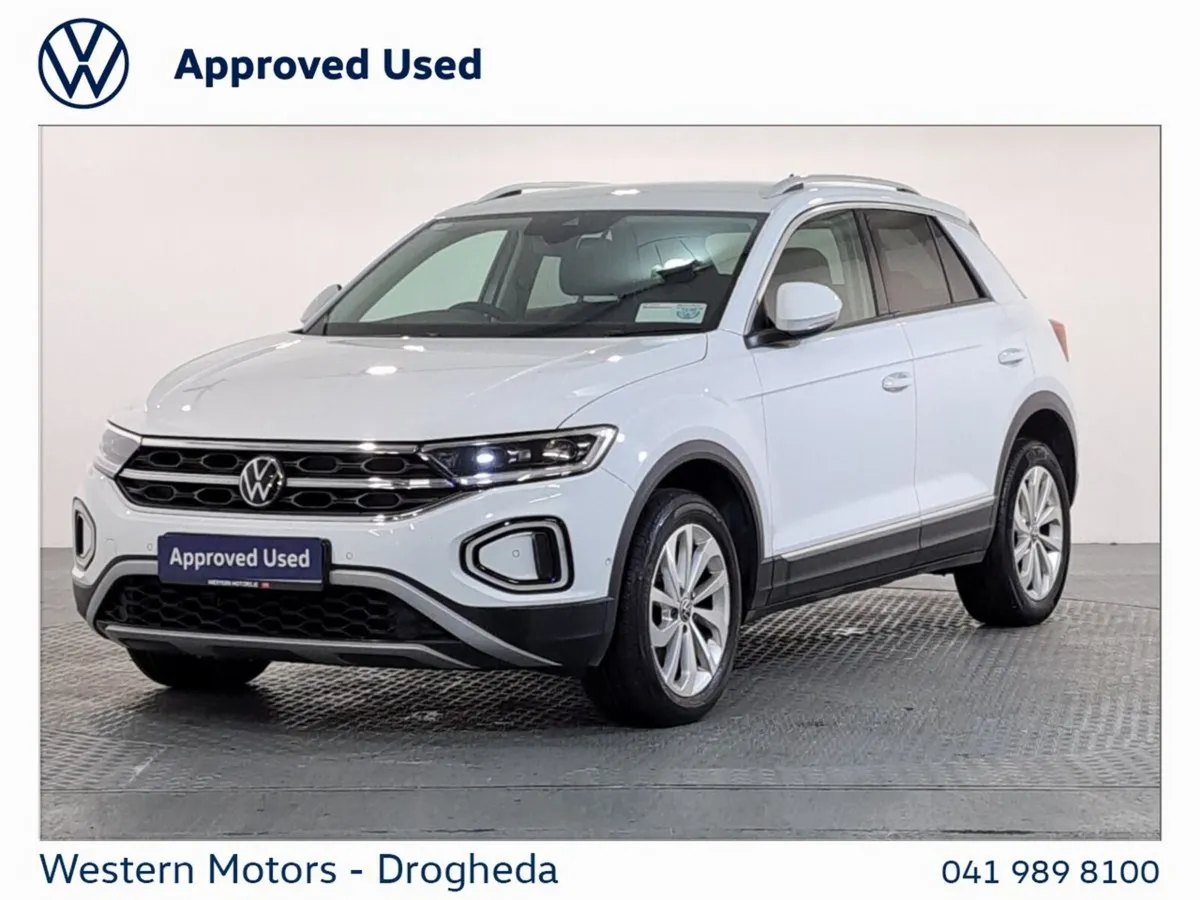 Volkswagen T-Roc SUV, Diesel, 2023, White