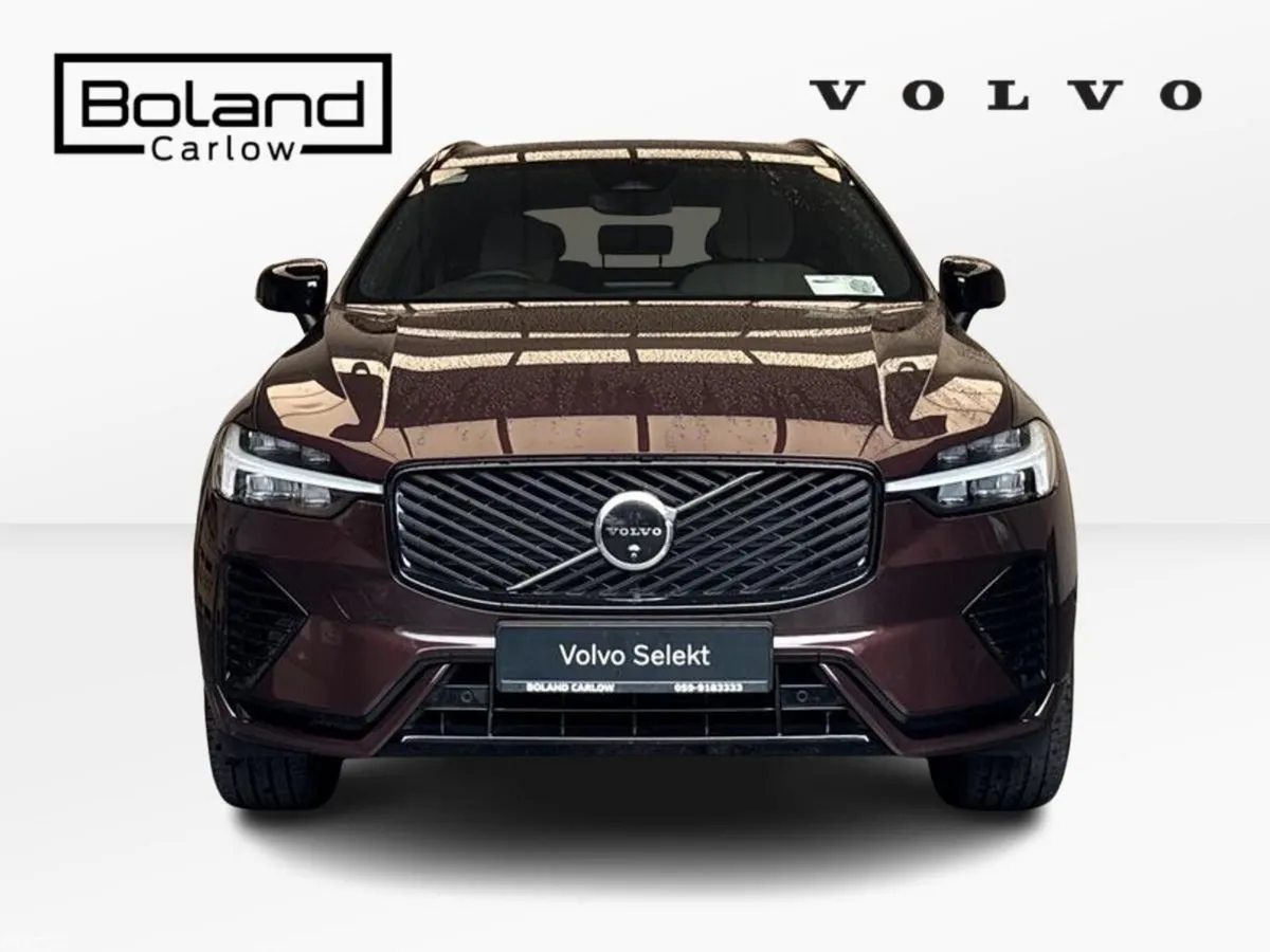 Volvo XC60 SUV, Petrol Plug-in Hybrid, 2025, Red