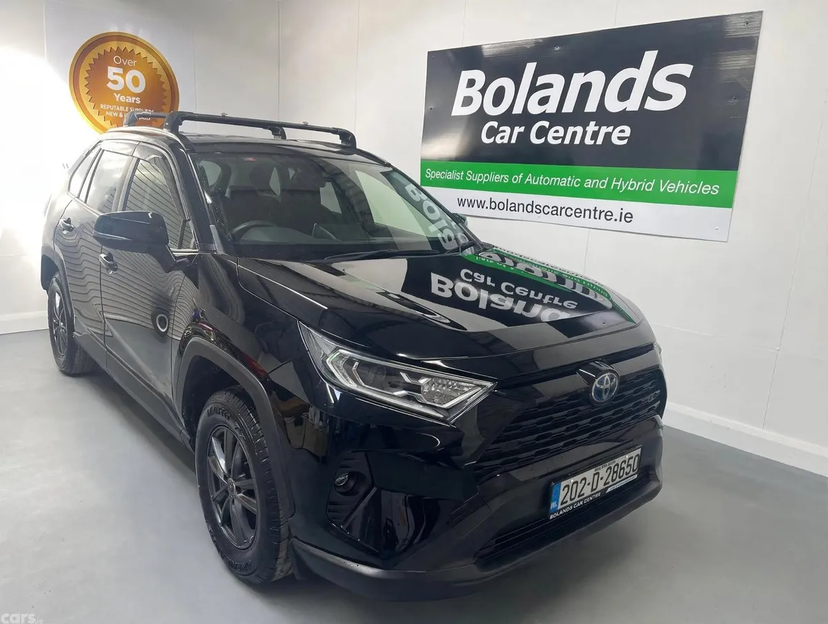 Toyota RAV4 SUV, Petrol Hybrid, 2020, Black