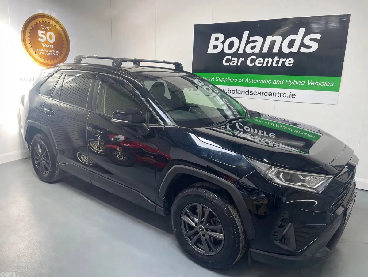 Toyota RAV4 SUV, Petrol Hybrid, 2020, Black