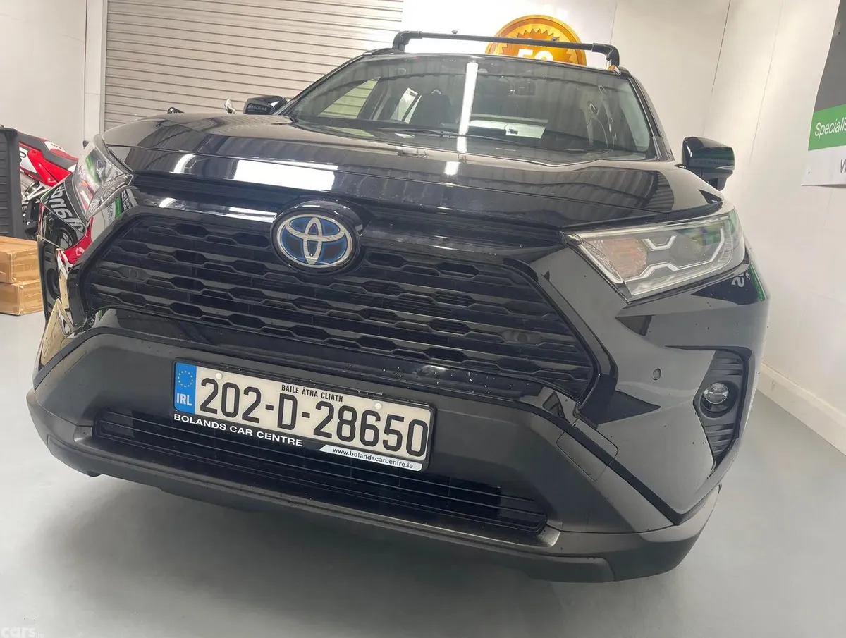 Toyota RAV4 SUV, Petrol Hybrid, 2020, Black