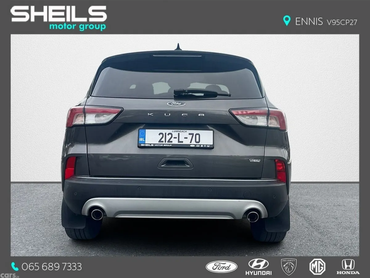 Ford Kuga SUV, Petrol Plug-in Hybrid, 2021, Grey