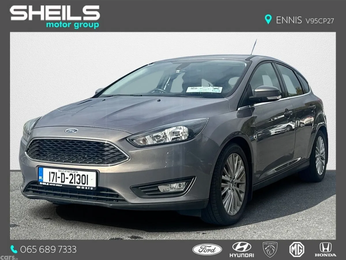 Ford Focus Hatchback, Diesel, 2017, Brown