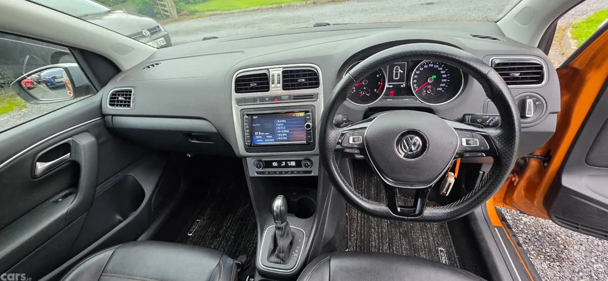Volkswagen Polo Hatchback, Petrol, 2015, Orange