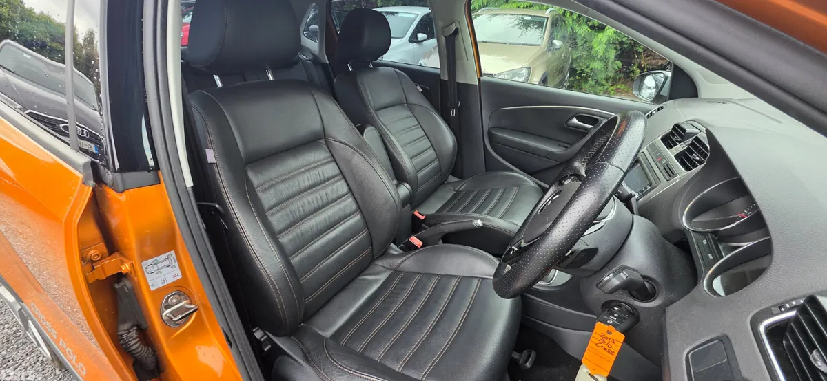 Volkswagen Polo Hatchback, Petrol, 2015, Orange