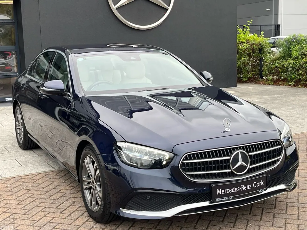 Mercedes-Benz E-Class Saloon, Diesel Hybrid, 2023, Blue