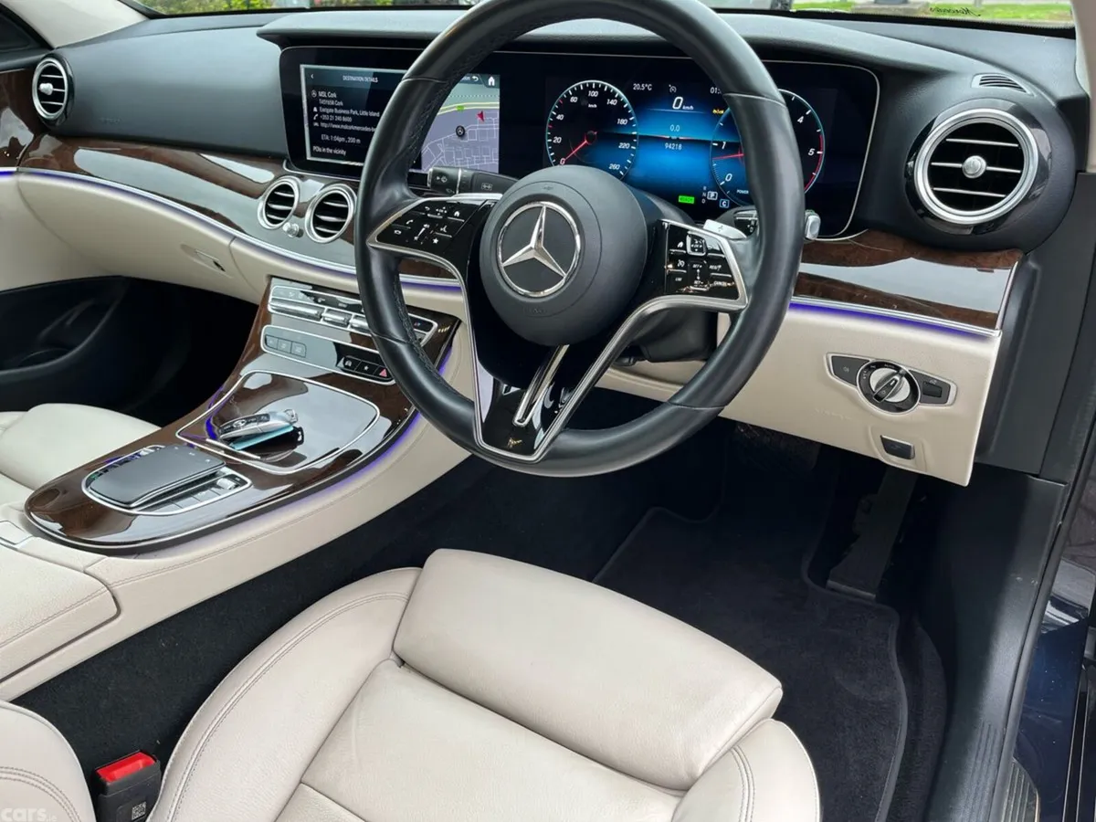 Mercedes-Benz E-Class Saloon, Diesel Hybrid, 2023, Blue