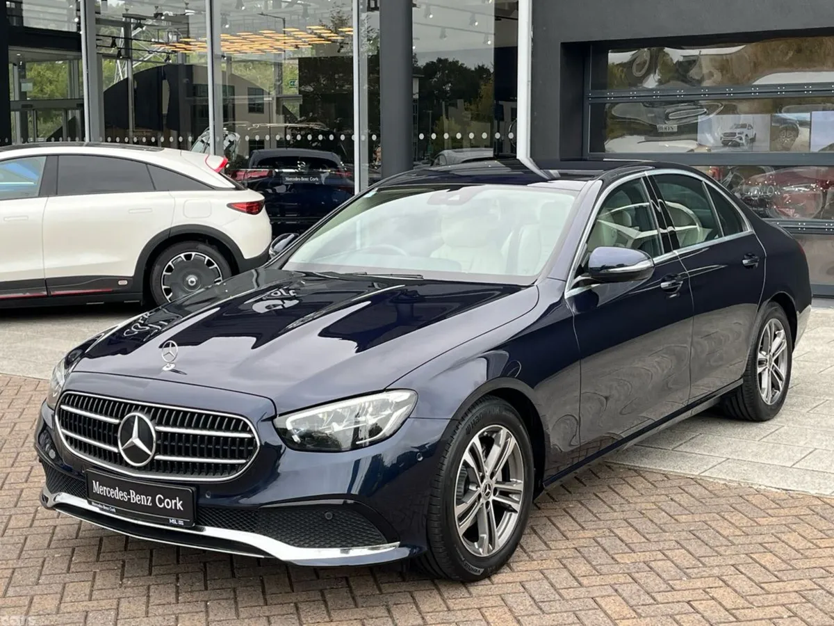Mercedes-Benz E-Class Saloon, Diesel Hybrid, 2023, Blue