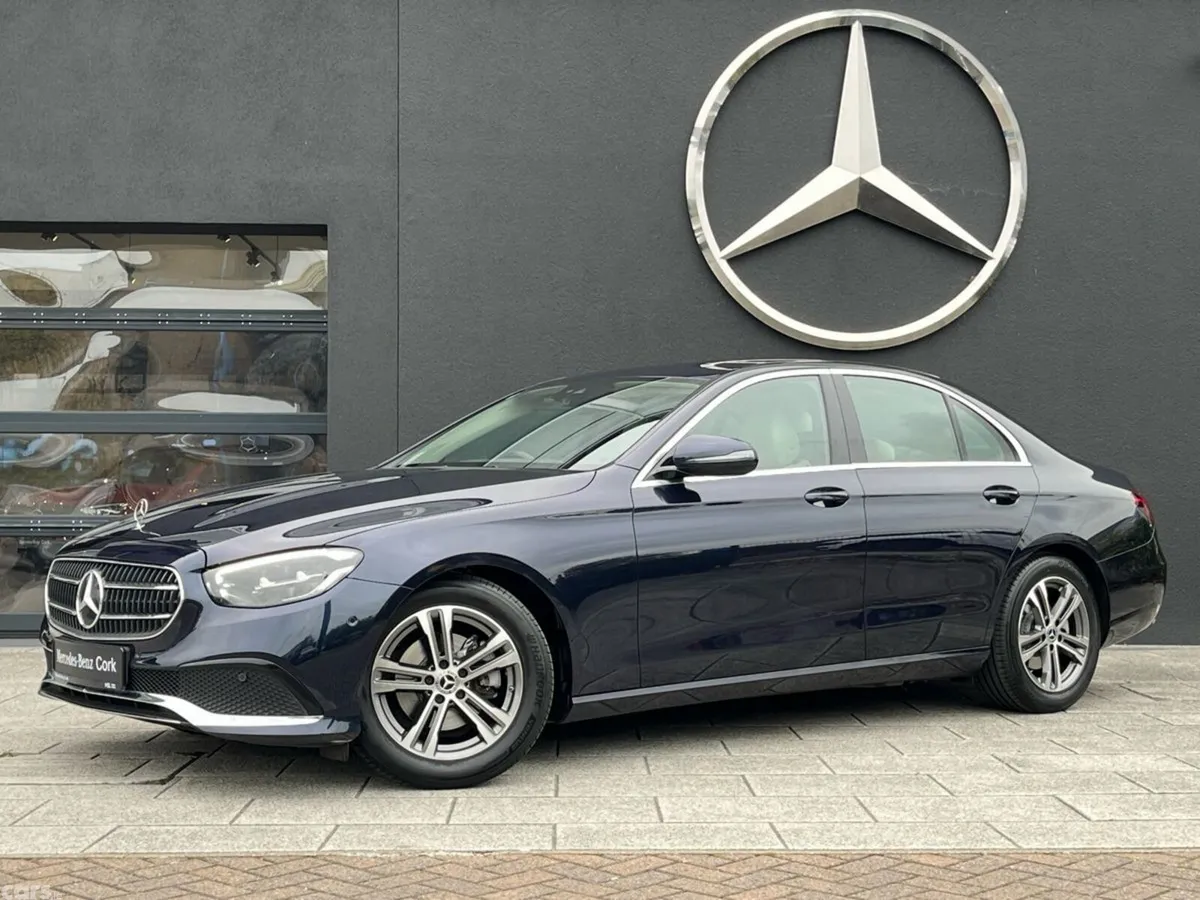 Mercedes-Benz E-Class Saloon, Diesel Hybrid, 2023, Blue