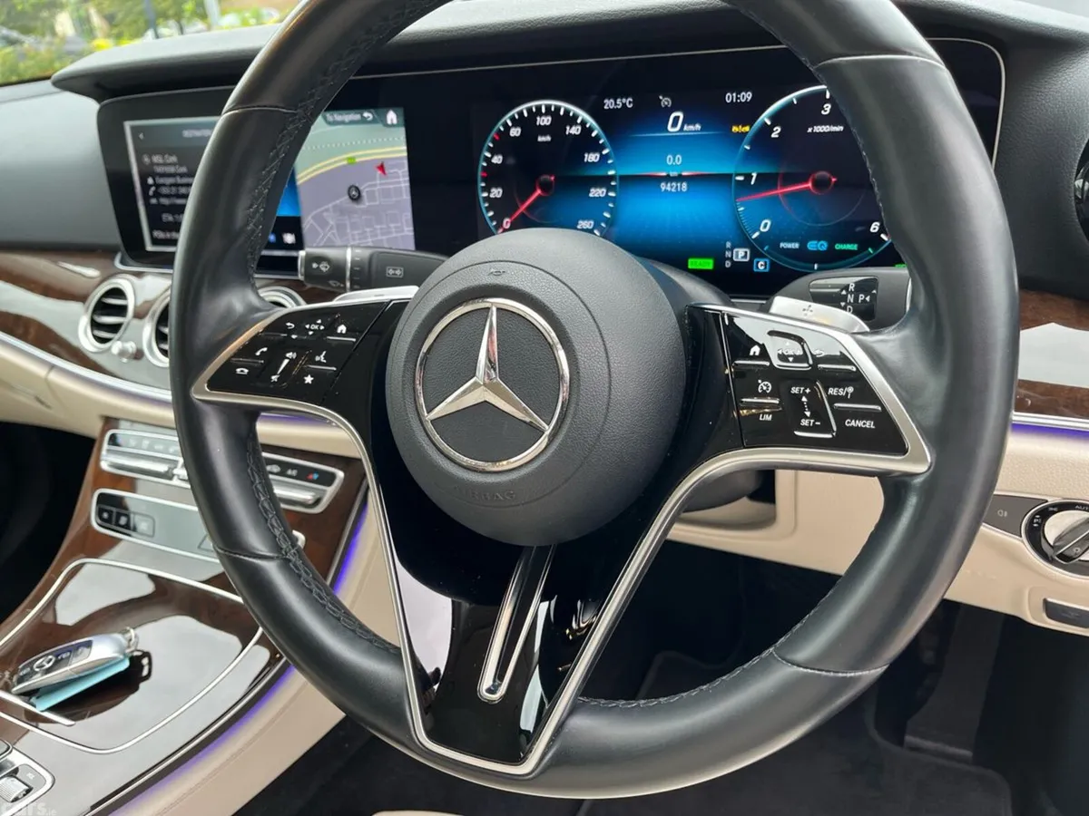 Mercedes-Benz E-Class Saloon, Diesel Hybrid, 2023, Blue