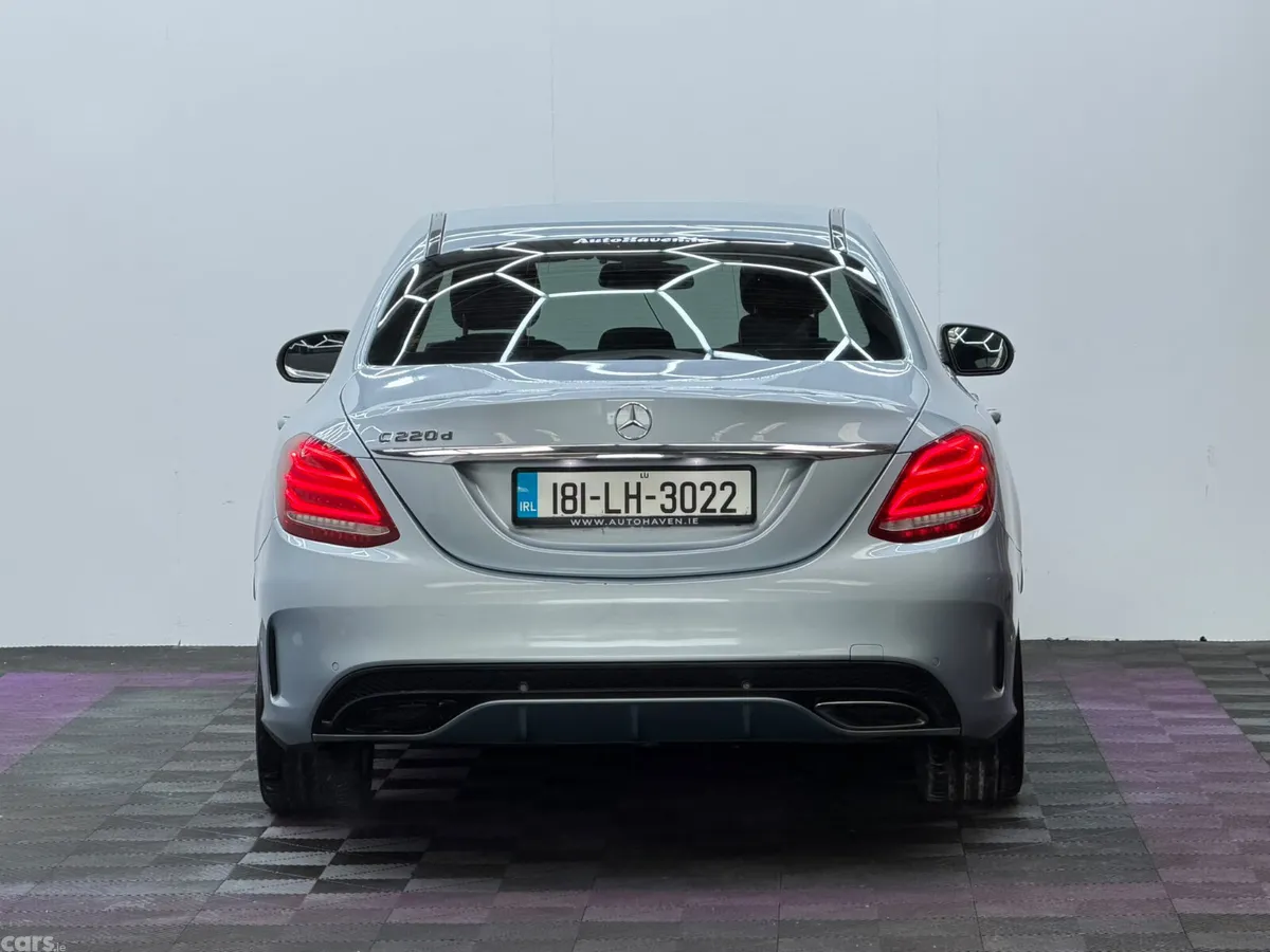 Mercedes-Benz C-Class Saloon, Diesel, 2018, Silver
