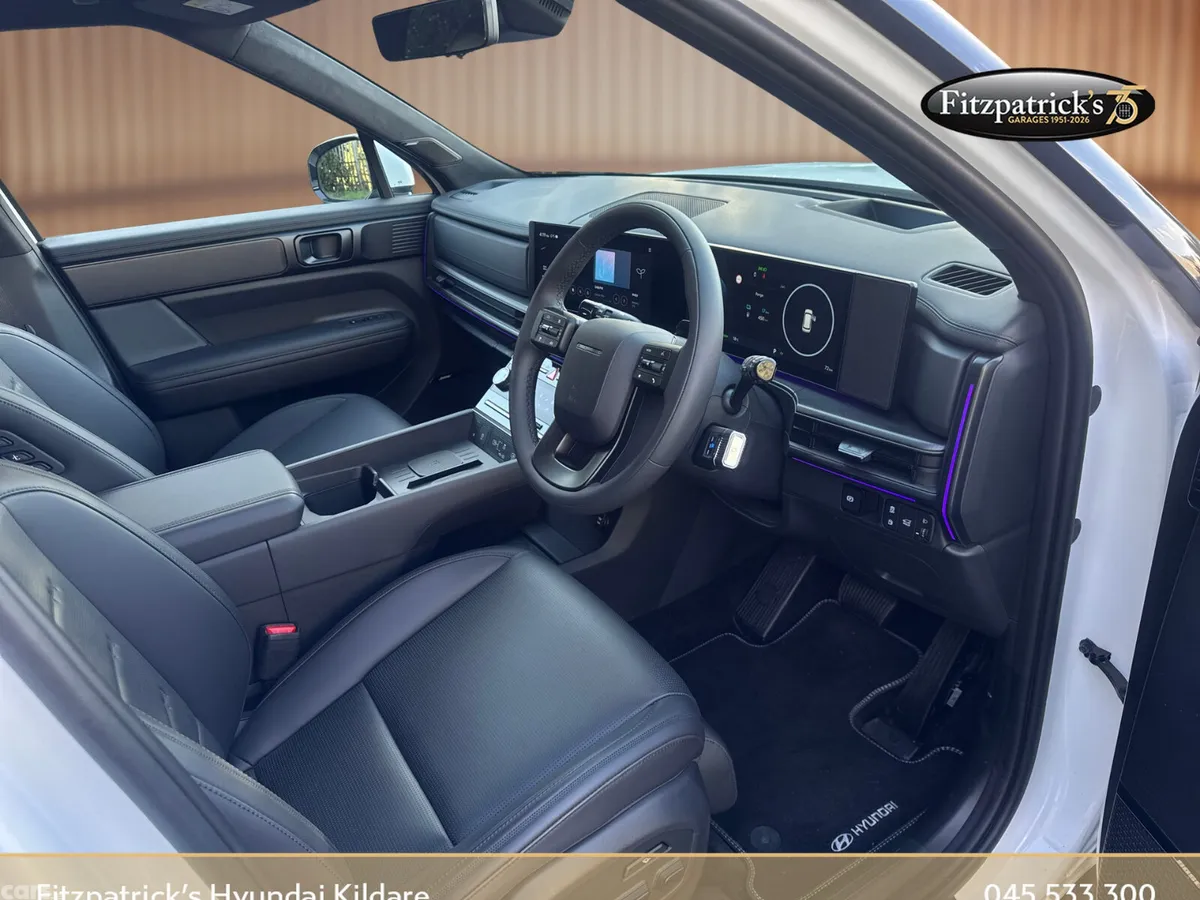 Hyundai Santa Fe SUV, Petrol Plug-in Hybrid, 2026, White