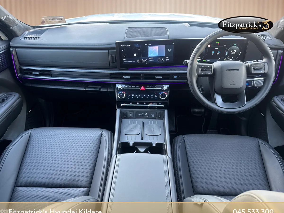 Hyundai Santa Fe SUV, Petrol Plug-in Hybrid, 2026, White