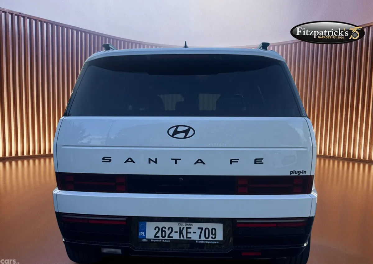 Hyundai Santa Fe SUV, Petrol Plug-in Hybrid, 2026, White
