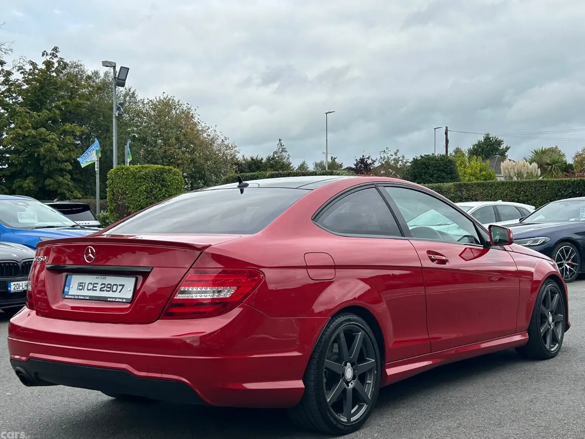 Mercedes-Benz C-Class Coupe, Diesel, 2015, Red