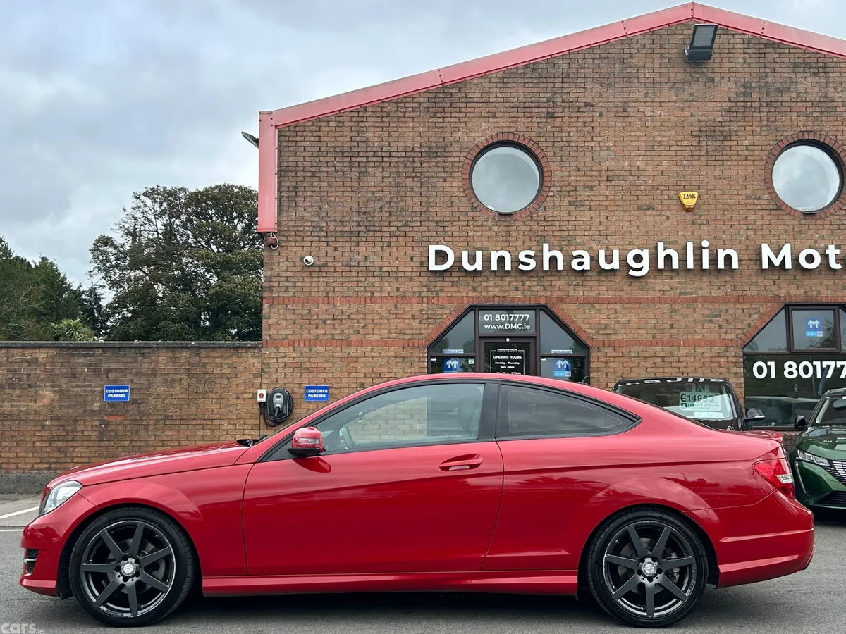 Mercedes-Benz C-Class Coupe, Diesel, 2015, Red