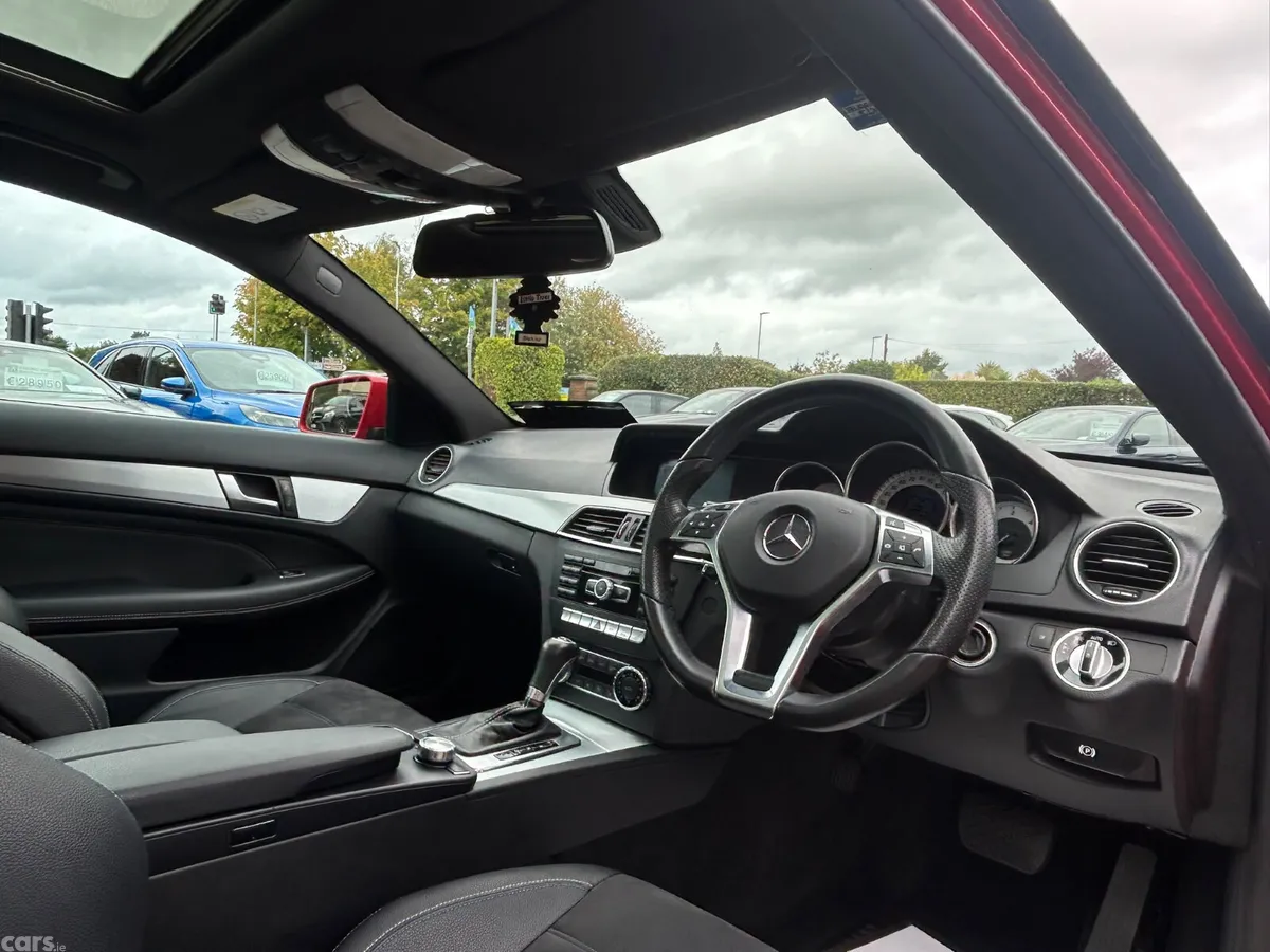 Mercedes-Benz C-Class Coupe, Diesel, 2015, Red