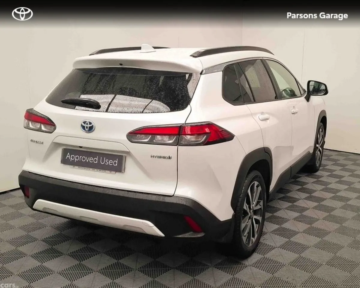 Toyota Corolla Cross SUV, Petrol Hybrid, 2024, White