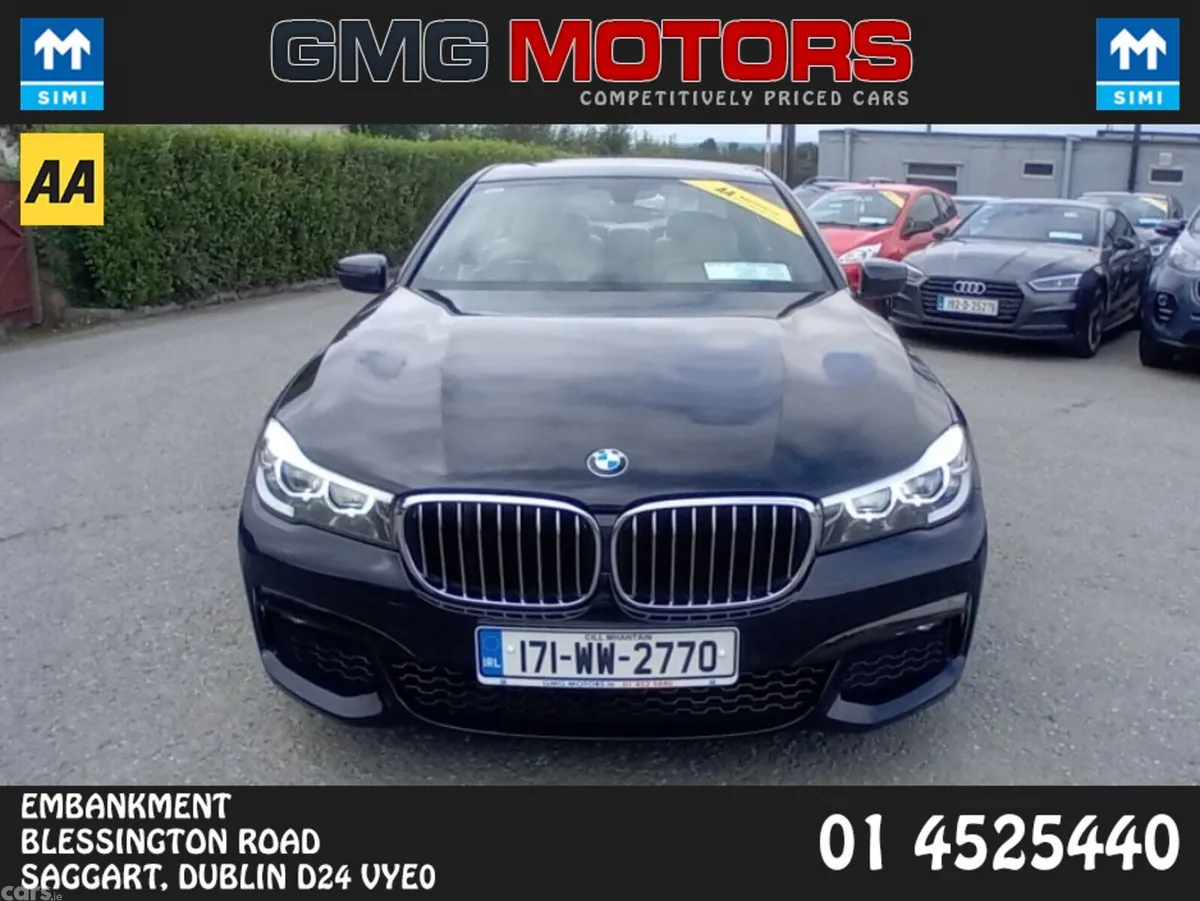 BMW 7-Series Saloon, Diesel, 2017, Black