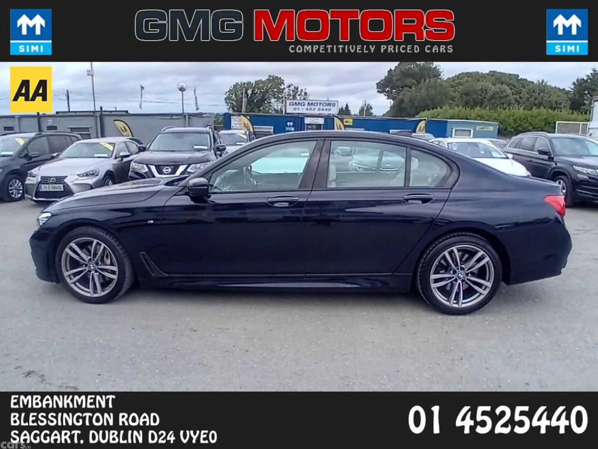 BMW 7-Series Saloon, Diesel, 2017, Black